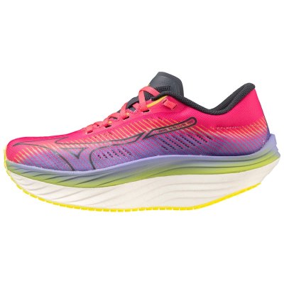 Zapatillas Para Correr Mizuno WAVE Rebellion Pro Mujer Rosas / Azules / Morados - Chile M736BURVGQ
